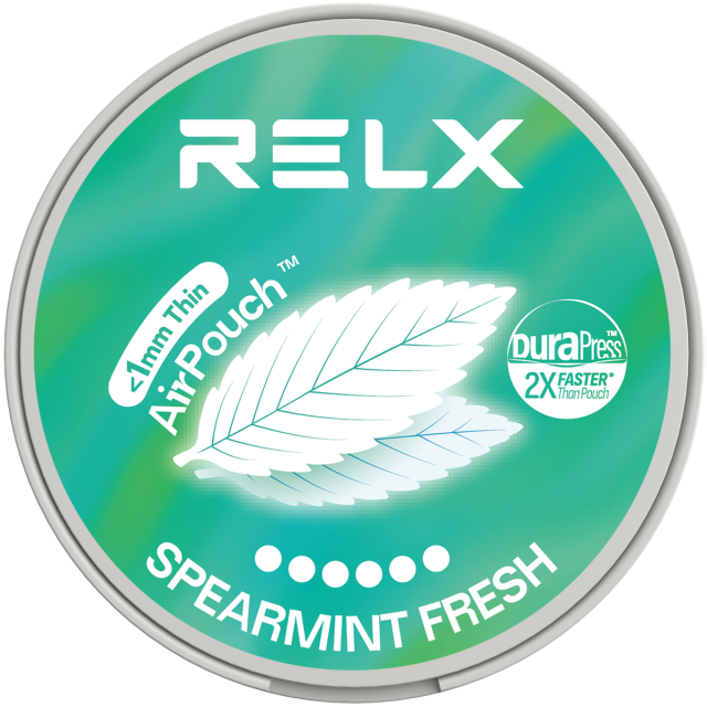 RELX-Nicotine AirPouch-20pcs-Spearmint Fresh-20mg-SWE