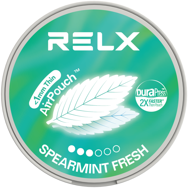 RELX-Nicotine AirPouch-20pcs-Spearmint Fresh-9mg-SWE