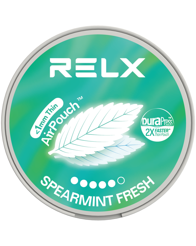 RELX-Nicotine AirPouch-20pcs-Spearmint Fresh-14mg-SWE