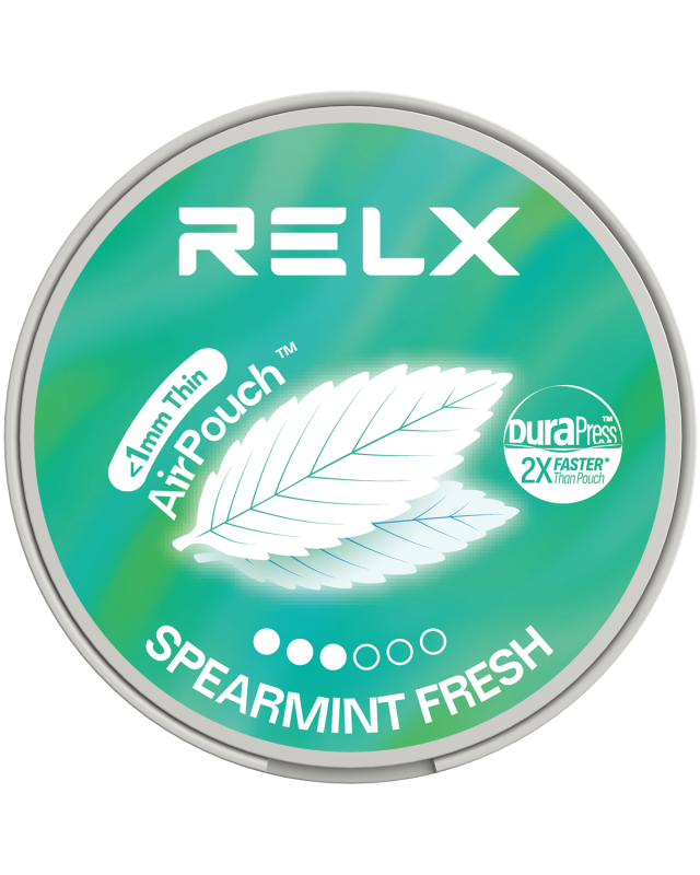 RELX-Nicotine AirPouch-20pcs-Spearmint Fresh-9mg-SWE